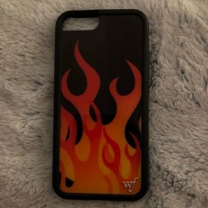 Wildflower flame phone case
